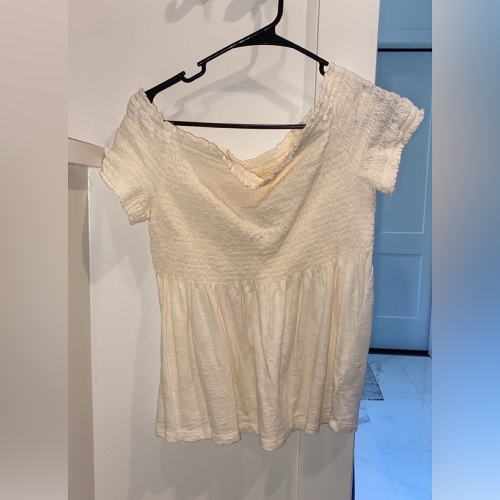 Old Navy off shoulder shirt